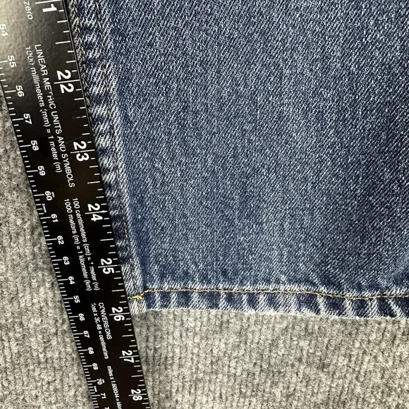 LL Bean Jeans Womens 4 Petite Blue Denim Original Fit Traditional Cotton - Picture 11 of 16